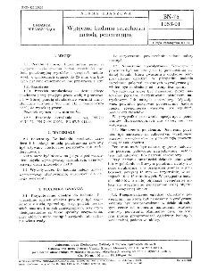 Wytyczne badania szczelności metodą penetracyjną BN-75/1053-01