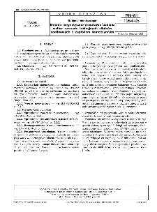 Badania nieniszczące - Metoda magnetyczno-proszkowa badania wałów rozrządu trakcyjnych silników spalinowych z zapłonem samoczynnym BN-81/1054-05
