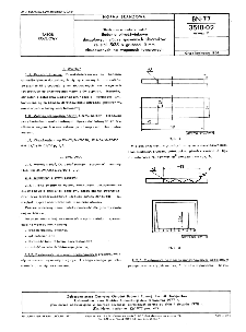 Nieniszczące metody badań - Badania ultradźwiękowe doczołowych złączy spawanych zbiorników ze stali St3S o grubości 5 mm zbudowanych na wagonach towarowych BN-77/3518-02 Arkusz 11