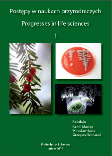 Postępy w naukach przyrodniczych = Progresses in life sciences. 1