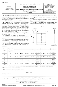 Płyty do akumulatorów kwasowych stacyjnych - Płyty dodatnie wielkopowierzchniowe typu J - Wymagania szczegółowe - Wymiary BN-79/3031-01.01