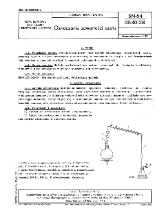 Oznaczanie zawartości azotu BN-64/0530-08