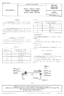 Maszyny elektryczne wirujące - Sanie naciągowe - Główne wymiary i materiały BN-78/3010-03