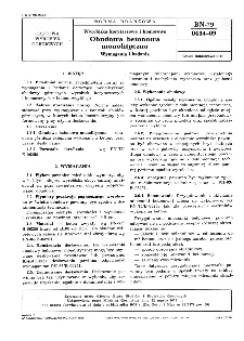Wyrobiska korytarzowe i komorowe - Obudowa betonowa monolityczna - Wymagania i badania BN-79/0434-09