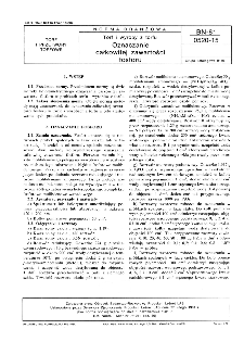 Torf i wyroby z torfu - Oznaczanie całkowitej zawartości fosforu BN-81/0520-15