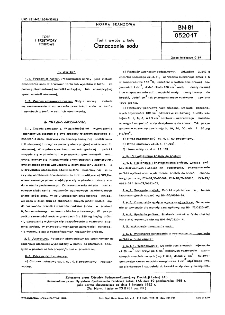 Torf i wyroby z torfu - Oznaczanie sodu BN-81/0520-17