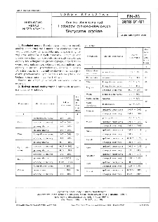 Analiza chemiczna rud i odpadów cynkowo-ołowiowych - Wytyczne ogólne BN-86/0818-01/01