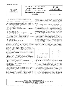 Analiza chemiczna rud i odpadów cynkowo-ołowiowych - Oznaczanie zawartości kobaltu BN-86/0818-01/14