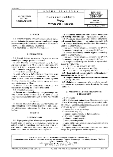 Krzem monokrystaliczny - Pręty - Wymagania i badania BN-83/0894-07