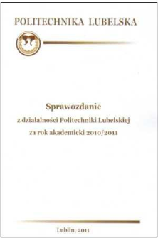 Sprawozdanie z działalności Politechniki Lubelskiej za rok akademicki 2010/2011