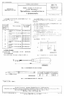 Zestawy narzędzi do konserwacji łącznic telefonicznych - Sprawdziany, szczelinomierze i dynamometry BN-73/3228-02 Arkusz 10