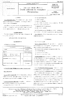 Pomocnicze materiały odlewnicze - Środki ochronne do mosiądzów - Mosiądzotopy BN-76/4022-09