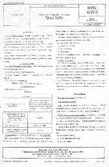 Odlewnicze materiały formierskie - Tertal 30/10 BN-80/4021-15