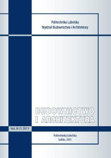 Budownictwo i Architektura Vol. 8(1)2011