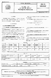 Podziałki i siatki na elementach optycznych - Wymagania techniczne BN-78/6860-06