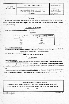 Kształtowniki stalowe oraz łubki dla nawierzchni kolejowej wąskotorowej i pośredniej BN-87/0644-23/01
