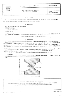 Stal konstrukcyjna węglowa - Kształtowniki hacelowe BN-85/0646-14