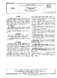 Urządzenia elektroniczne dla techniki jądrowej - Komory jonizacyjne - Wymagania i badania BN-75/3411-17