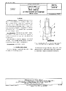 Urządzenia elektroniczne dla techniki jądrowej - Bloki detekcji promieniowania jonizującego - Główne wymiary BN-76/3411-18