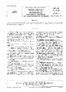 Urządzenia elektroniczne dla techniki jądrowej - Wielokanałowe analizatory amplitudy - Typy, pojęcia podstawowe i wymagania BN-82/3411-12