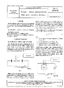 German i krzem polikrystaliczny - Metody pomiaru parametrów elektrycznych BN-72/0894-05