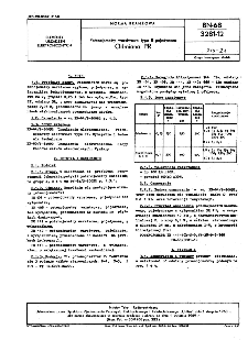 Potencjometry warstwowe typu II pojedyncze - Odmiana PR BN-68/3281-12