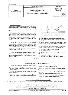 Elementy półprzewodnikowe - Diody typu AAYP 37 i AACP 37 BN-71/3375-15 Arkusz 01