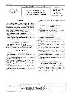Elementy półprzewodnikowe - Diody przełączające - Ogólne wymagania i badania BN-81/3375-29.00