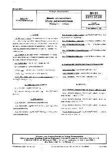Elementy półprzewodnikowe - Diody pojemnościowe - Wymagania i badania BN-81/3375-35.00