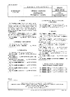 Układy scalone analogowe - Wymagania i badania BN-81/3375-39.00