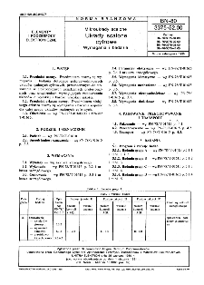 Mikroukłady scalone - Układy scalone cyfrowe - Wymagania i badania BN-80/3375-52.00