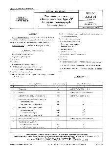 Łączniki przechylne - Wspólne wymagania i badania BN-77/3384-04 Arkusz 00