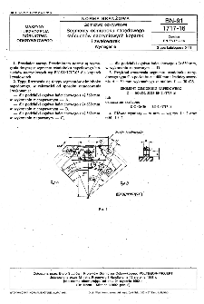 Górnictwo odkrywkowe - Segmenty ośmioboku napędowego łańcuchów naczyniowych koparek i zwałowarek - Wymagania BN-91/1717-16