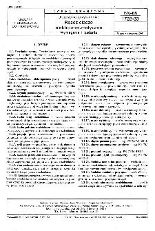 Urządzenia przyszybowe - Rozdzielacze elektropneumatyczne - Wymagania i badania BN-88/1722-33