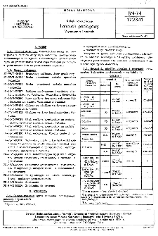 Kolejki łańcuchowe - Łańcuch pociągowy - Wymagania i badania BN-74/1723-11
