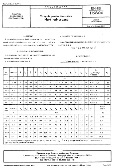 Wciągniki górnicze łańcuchowe - Haki jednorożne BN-83/1728-04