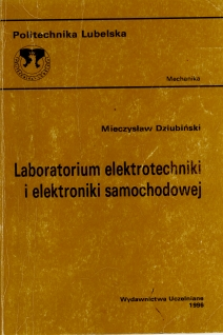 Laboratorium elektrotechniki i elektroniki samochodowej