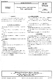 Wiercenia obrotowe normalnośrednicowe - Tuty i gwintowniki BN-83/1776-03