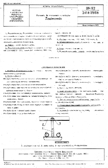 Elementy do mocowania rurociągów - Zawieszenia BN-82/2414-05/06