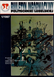 Biuletyn Informacyjny Politechniki Lubelskiej nr 1 - 1(1)/1997