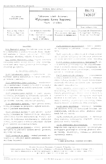 Podstawowe techniki drukowania - Wykonanie formy kopiowej - Nazwy i określenia - BN-73/7401-07