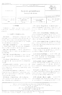 Skanery poligraficzne - Nazwy i określenia BN-78/7401-16