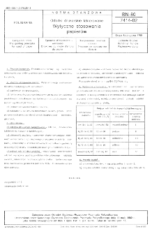 Odbitki drukarskie lakierowane - Wytyczne stosowania papierów BN-80/7414-02