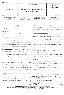 Odbitki drukarskie i druki - Metody badania barwy BN-78/7419-04