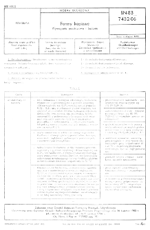 Formy kopiowe - Wymagania podstawowe i badania BN-83/7432-06