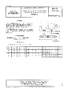 Kopalniane przenośniki zgrzebłowe z pasmami łańcucha w osi rynny - Obejmy BN-91/1727-33
