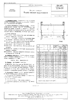 Elementy rurociągów - Prostki stalowe wygumowane BN-69/2216-09
