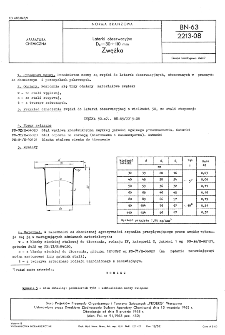 Latarki obserwacyjne Dc = 30 ÷ 110 mm - Zwężka BN-63/2213-08